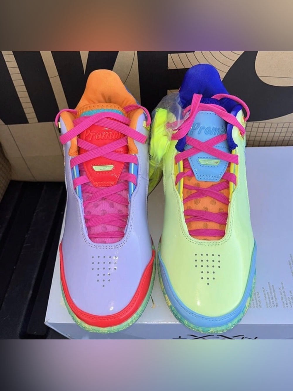 NEW Nike Zoom LeBron NXXT AMPD Basketball “I Promise” NBY FZ7885-500 Men Sizes - Picture 3 of 6